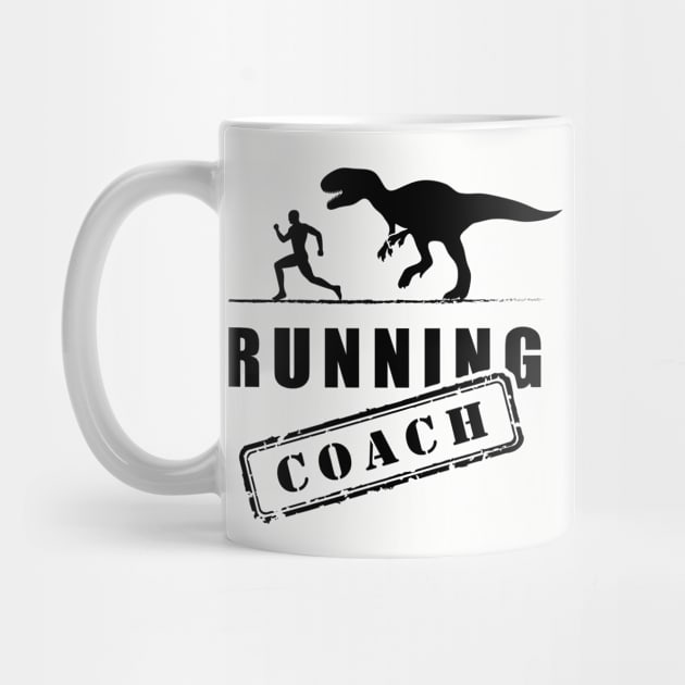 Running coach - dinosaur by Florin Tenica